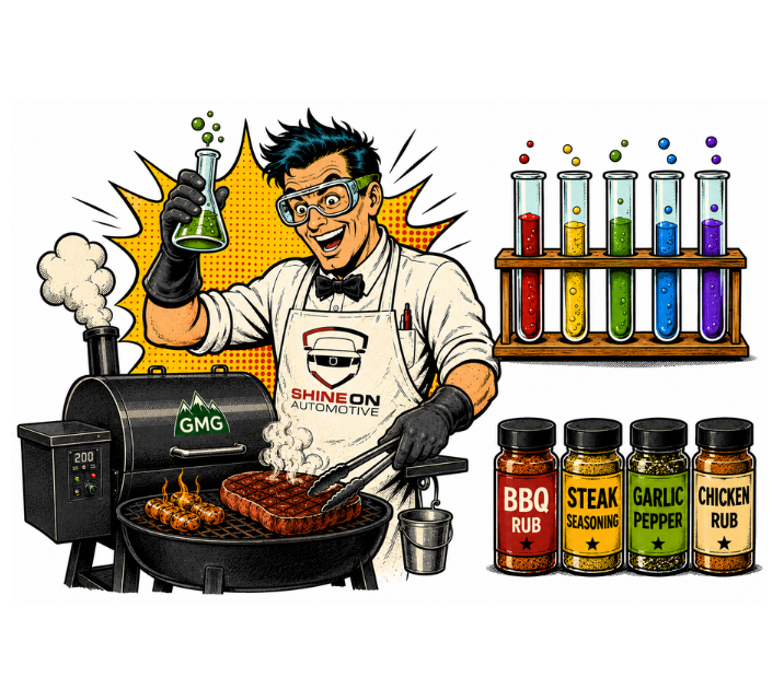 Shine On Automotive Grill Giveaway: Graphic Design